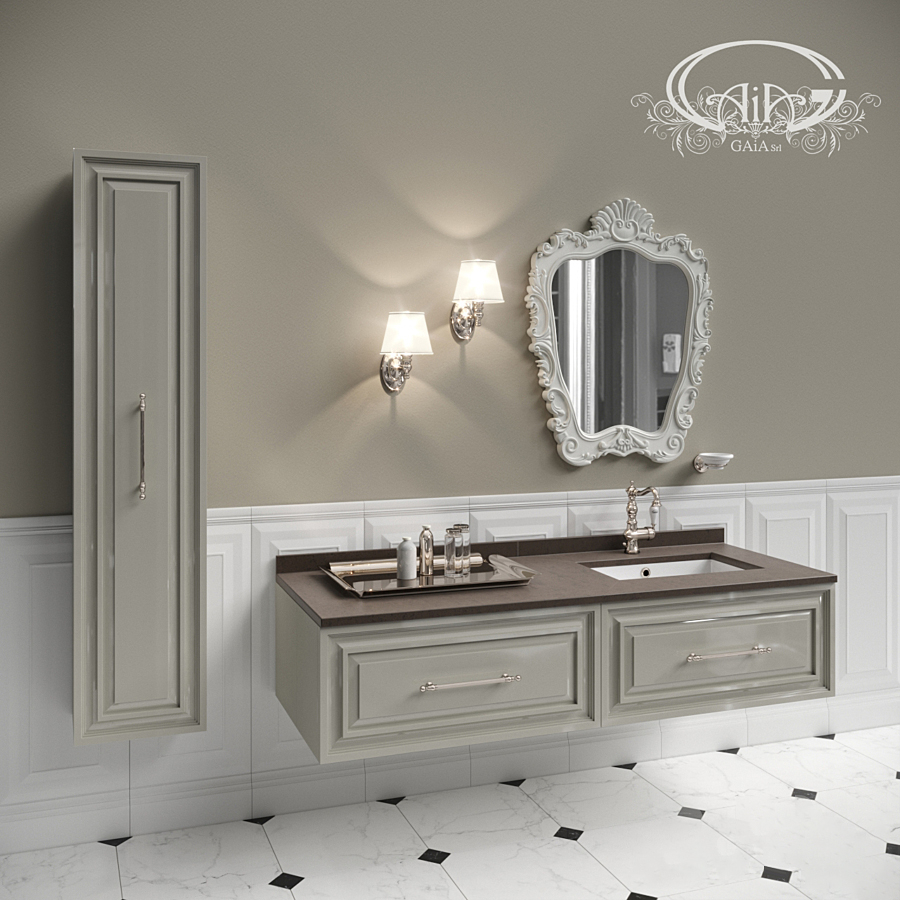 Set of bathroom furniture Gaia 